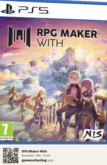 RPG Maker With PlayStation 5, PAL box front