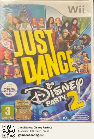 Just Dance: Disney Party 2 Nintendo Wii, Italy box front