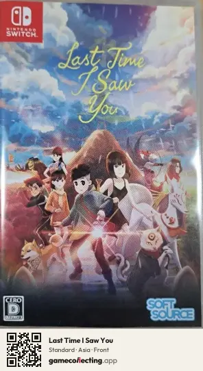 Last Time I Saw You Nintendo Switch, Asia box front
