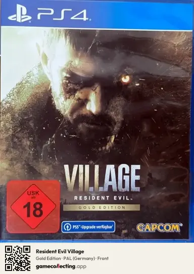 Resident Evil Village PlayStation 4, Germany box front