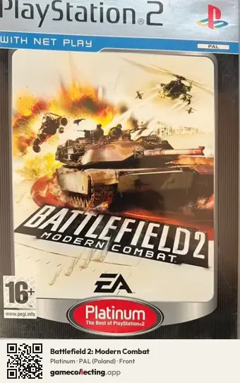 Battlefield 2: Modern Combat PlayStation 2, Poland box front