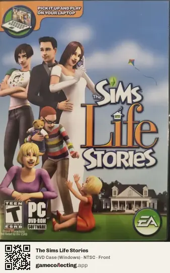 The Sims Life Stories Computer, NTSC box front