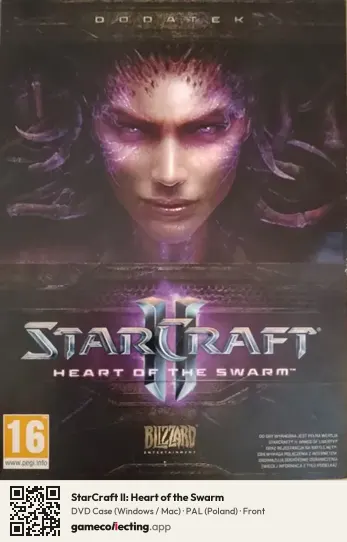 StarCraft II: Heart of the Swarm Computer, Poland box front