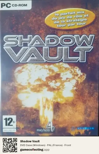 Shadow Vault Computer, France box front