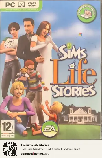 The Sims Life Stories Computer, United Kingdom box front