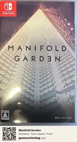 Manifold Garden Nintendo Switch, Asia box front