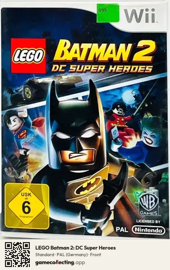 LEGO Batman 2: DC Super Heroes Nintendo Wii, Germany box front