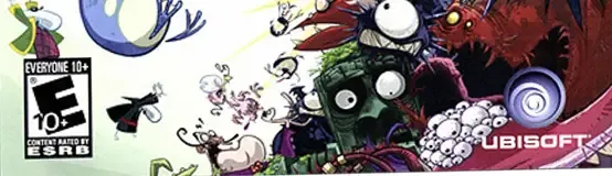 Rayman Origins, the ESRB box on its front