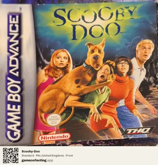 Scooby-Doo Game Boy Advance, United Kingdom box front
