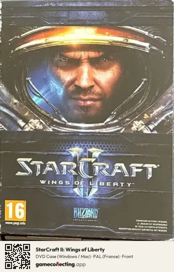 StarCraft II: Wings of Liberty Computer, France box front
