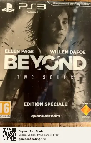 Beyond: Two Souls PlayStation 3, France box front