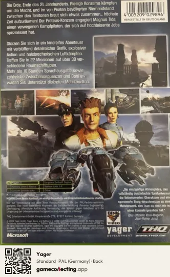 Yager Xbox, Germany box back