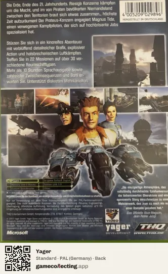 Yager Xbox, Germany box back