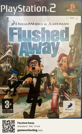 Flushed Away PlayStation 2, PAL box front