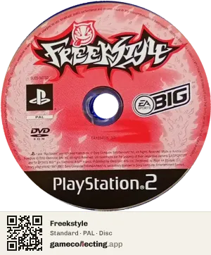 Freekstyle PlayStation 2, PAL disc