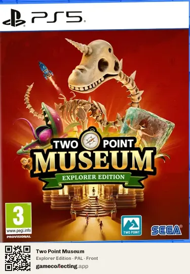 Two Point Museum PlayStation 5, PAL box front