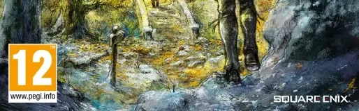 Octopath Traveler 0, the PEGI square on its front