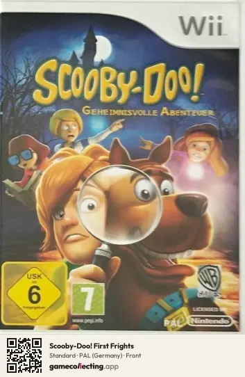 Scooby-Doo! First Frights Nintendo Wii, Germany box front