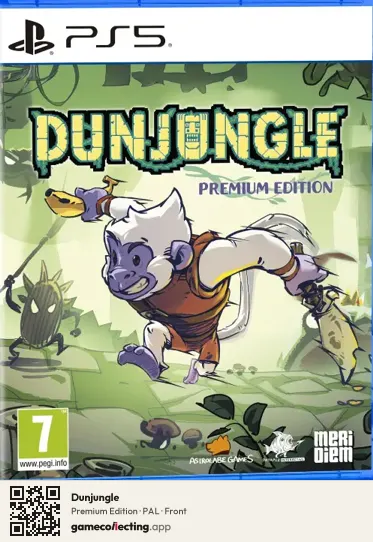 Dunjungle PlayStation 5, PAL box front