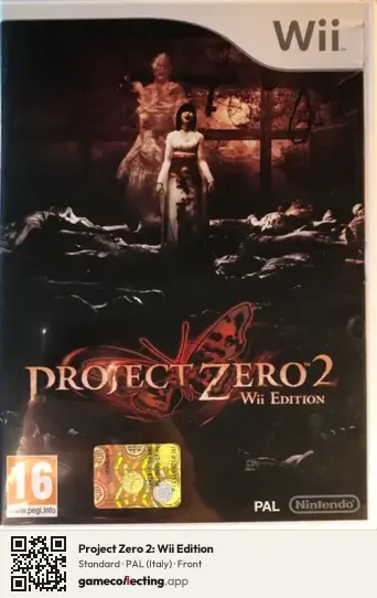 Project Zero 2: Wii Edition Nintendo Wii, Italy box front