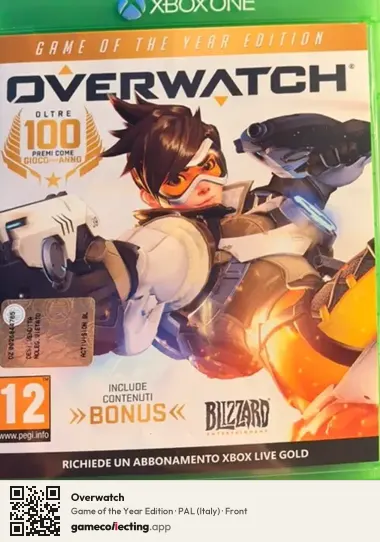 Overwatch Xbox One, Italy box front