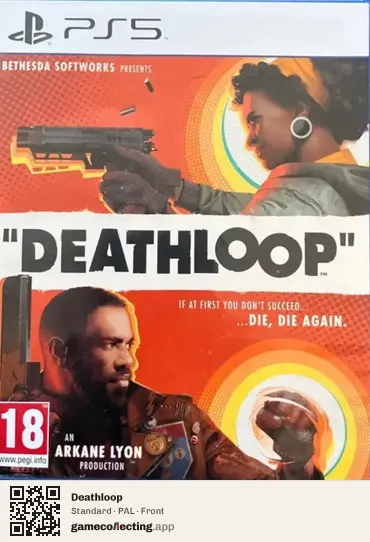 Deathloop PlayStation 5, PAL box front