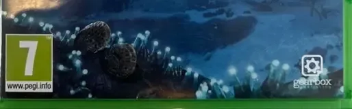 Subnautica, the PEGI square on its front