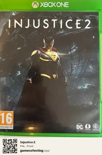Injustice 2 Xbox One, PAL box front