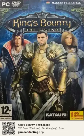 King's Bounty: The Legend Computer, Hungary box front