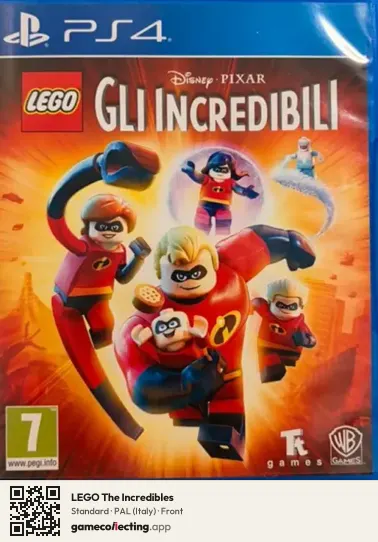 LEGO The Incredibles PlayStation 4, Italy box front