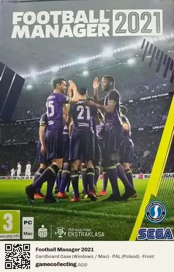 Football Manager 2021 Computer, Poland box front
