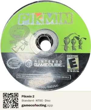 Pikmin 2 Nintendo GameCube, NTSC disc