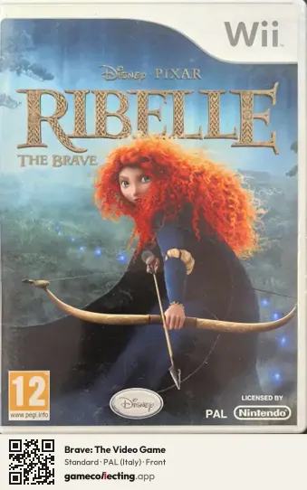 Brave: The Video Game Nintendo Wii, Italy box front