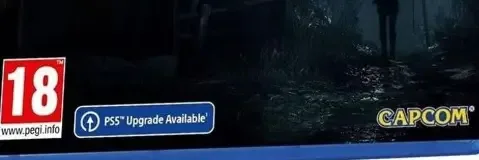 Resident Evil 4 (2023), the PEGI square on its front