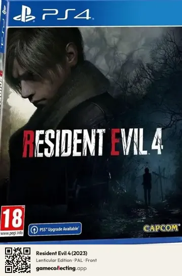 Resident Evil 4 (2023) PlayStation 4, PAL box front