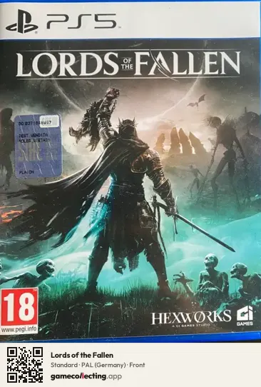 Lords of the Fallen PlayStation 5, Germany box front