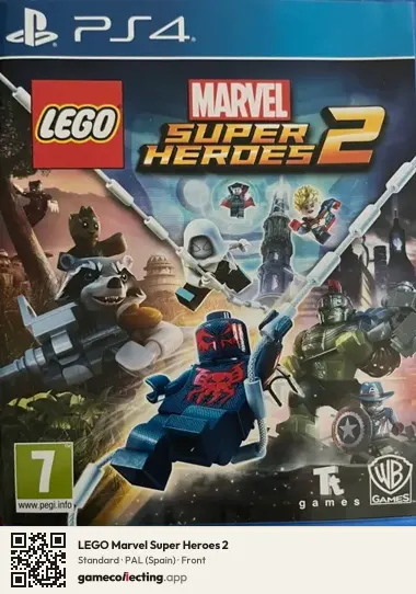 LEGO Marvel Super Heroes 2 PlayStation 4, Spain box front