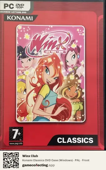 Winx Club Computer, PAL box front
