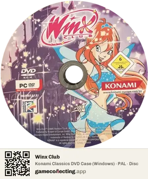 Winx Club Computer, PAL disc