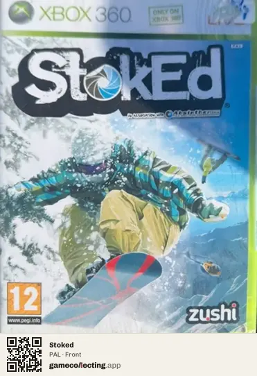 Stoked Xbox 360, PAL box front