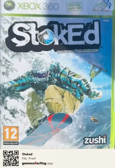 Stoked Xbox 360, PAL box front