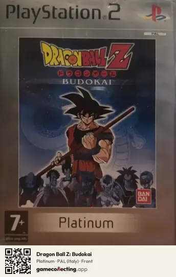 Dragon Ball Z: Budokai PlayStation 2, Italy box front