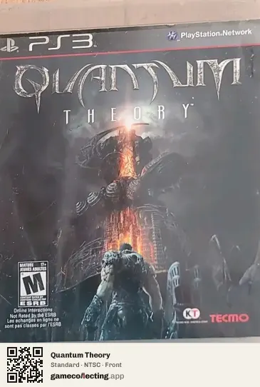 Quantum Theory PlayStation 3, NTSC box front