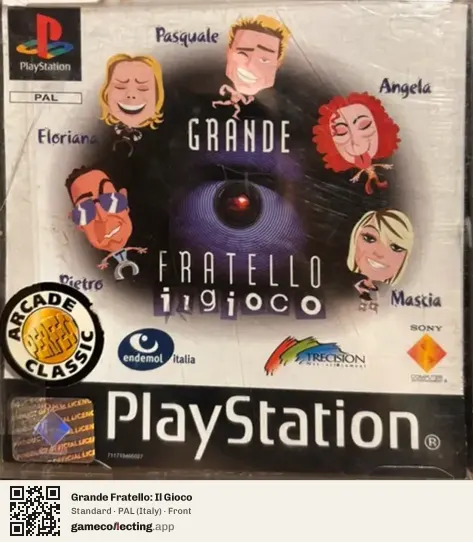 Grande Fratello: Il Gioco PlayStation, Italy box front