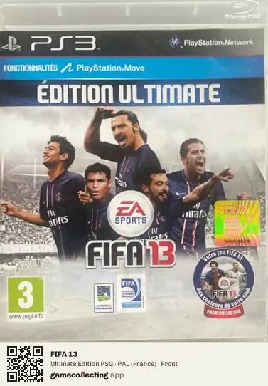 FIFA 13 PlayStation 3, France box front