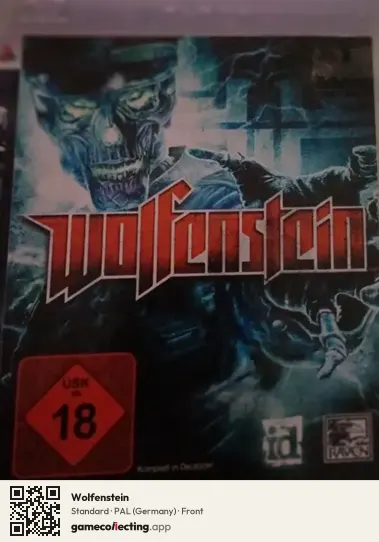 Wolfenstein PlayStation 3, Germany box front