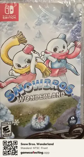 Snow Bros. Wonderland Nintendo Switch, NTSC box front