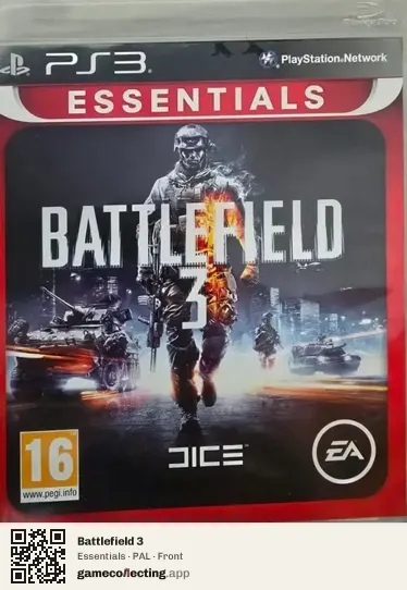 Battlefield 3 PlayStation 3, PAL box front