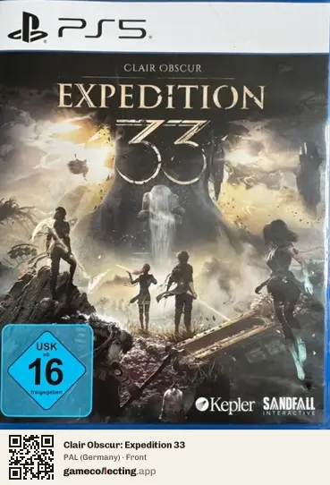 Clair Obscur: Expedition 33 PlayStation 5, Germany box front