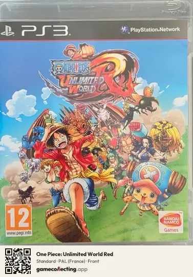One Piece: Unlimited World Red PlayStation 3, France box front